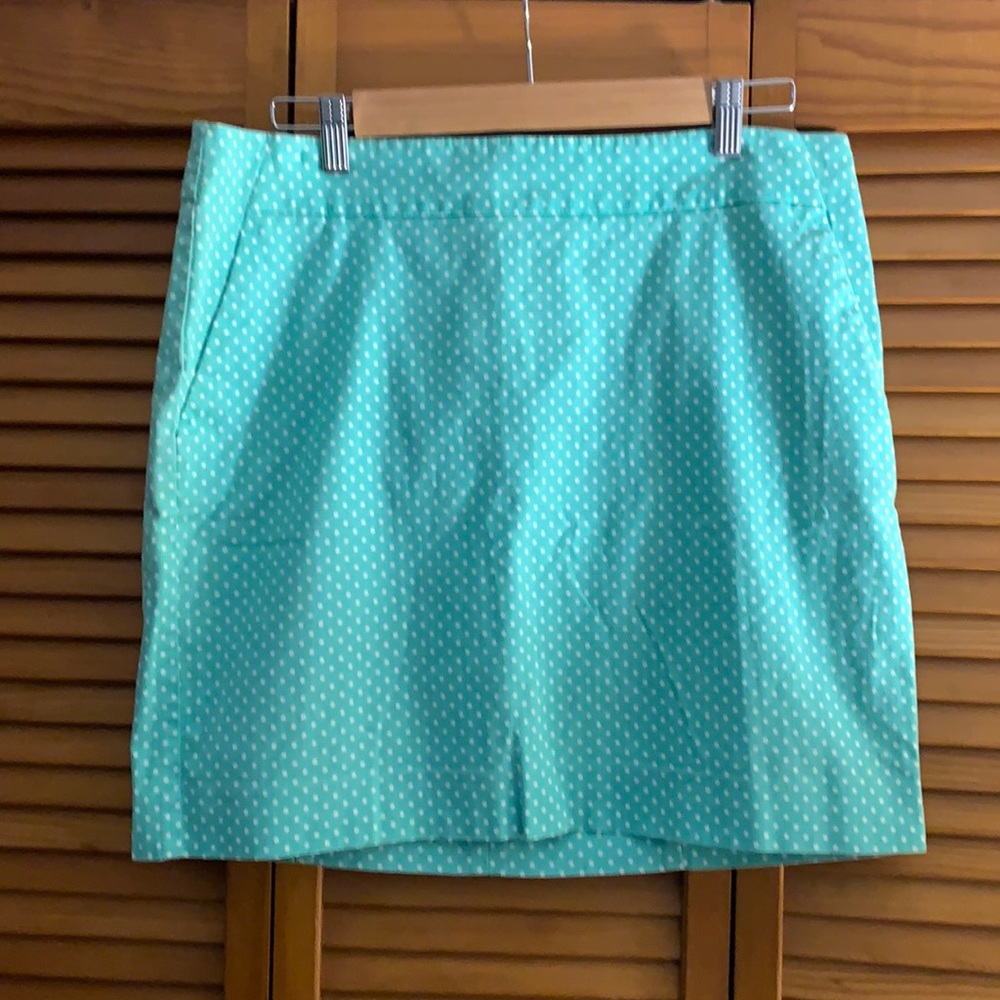 polka dot skirt